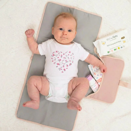 Organic Cotton Clothing 6pc Clothing Gift Set - Pink Petals