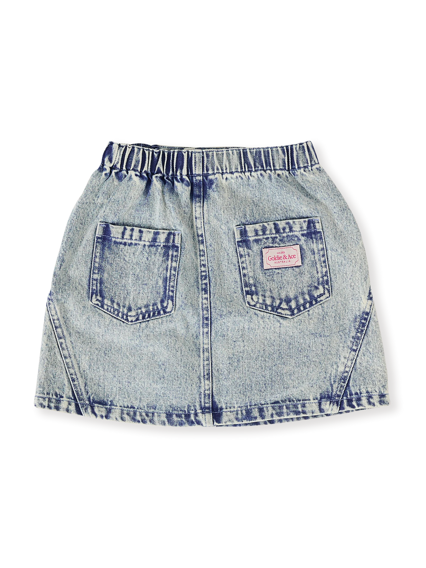 Esta A-Line Denim Skirt