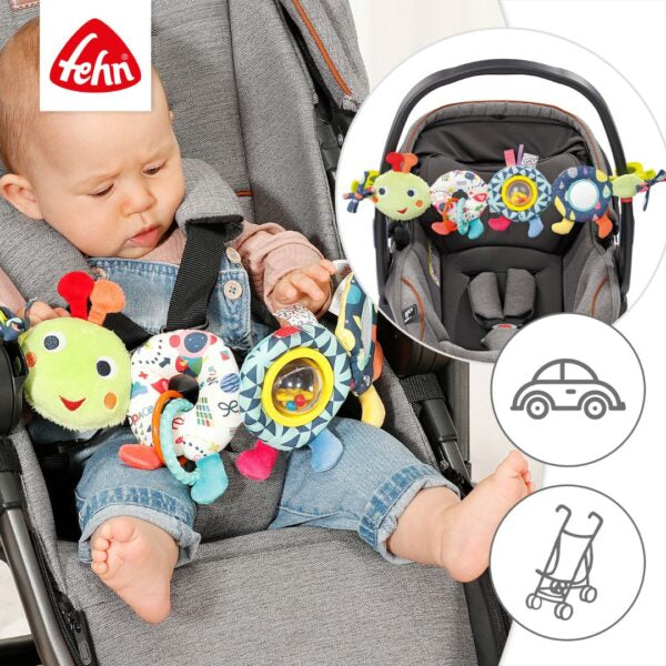 Caterpillar Sensory Pram Chain