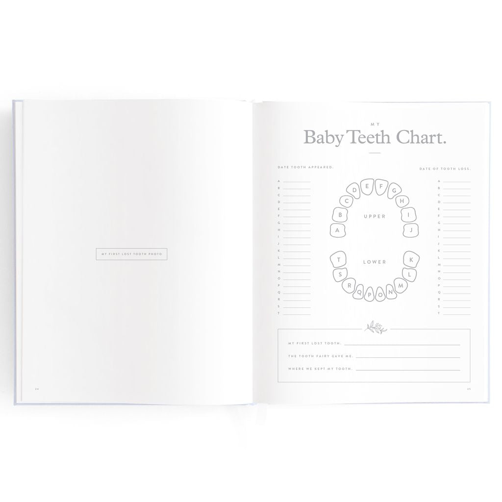 Baby Journal - Powder Blue