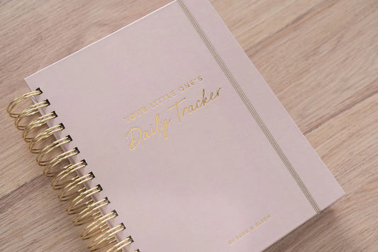 Your Little One’s Daily Tracker - Beige & Gold