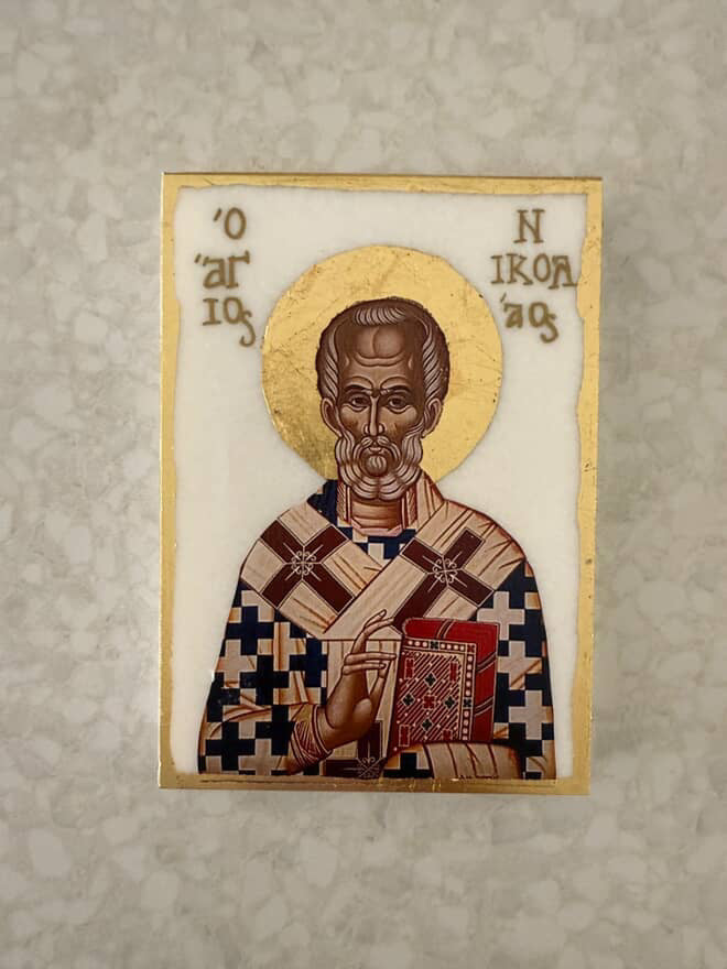 St. Nicholas - White Marble