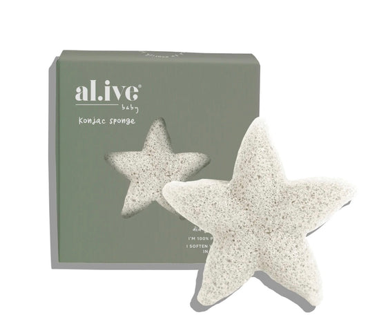 Baby Konjac Sponge - White