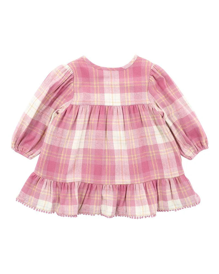 Pink Check Dress 00-2Y