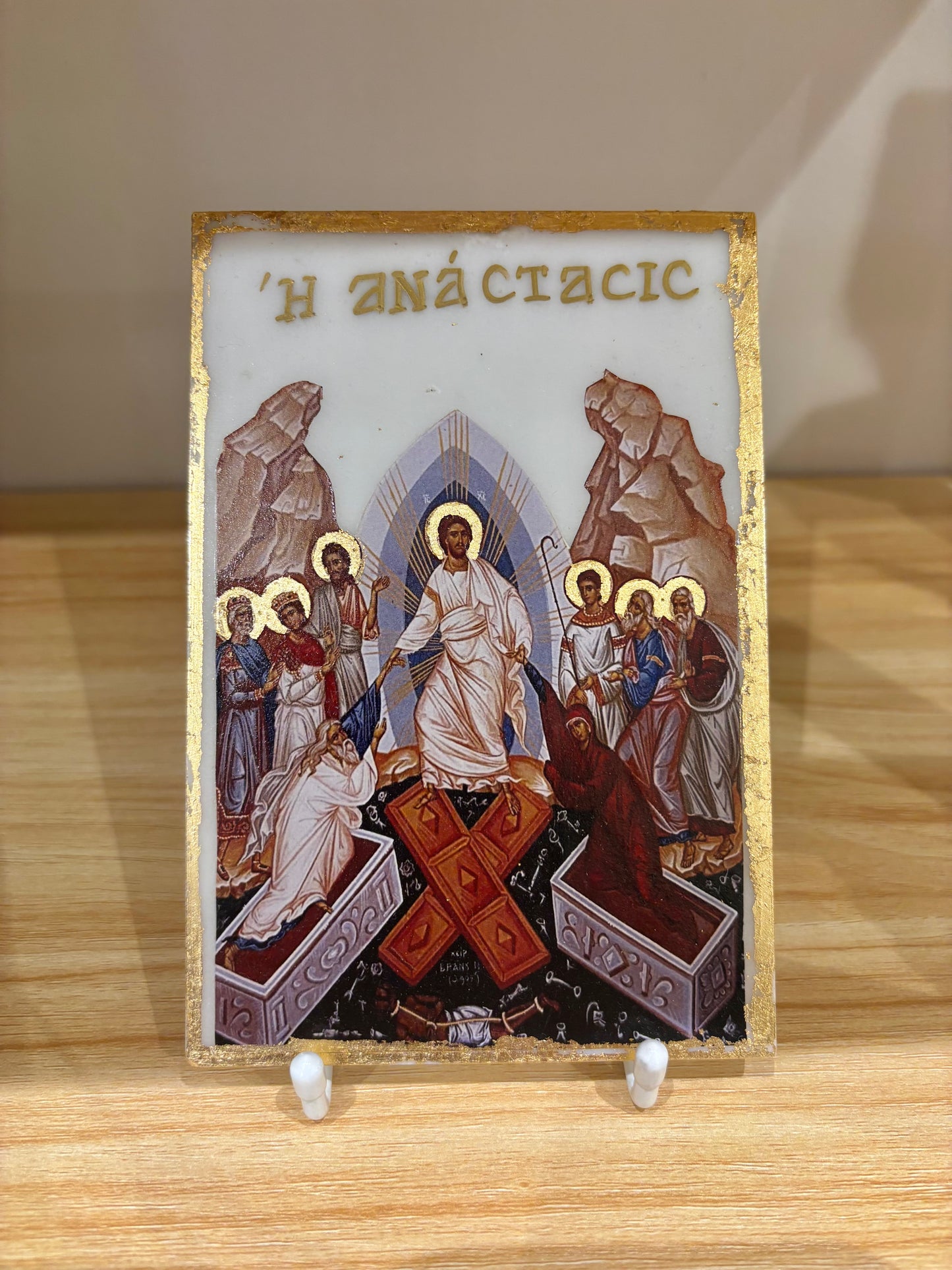 Anastasi Icon - White Marble