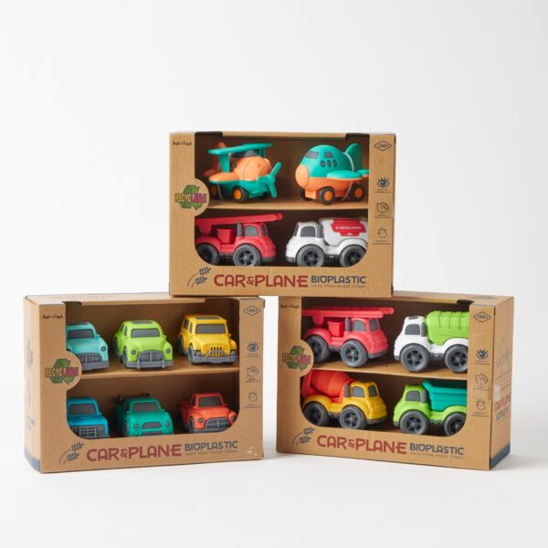 Bioplastic Trucks 4pc Set