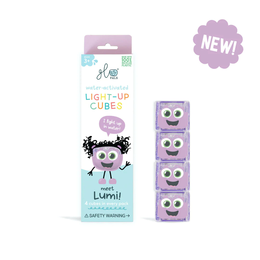 Glo Pal Cubes 4pk - Lumi (Purple)