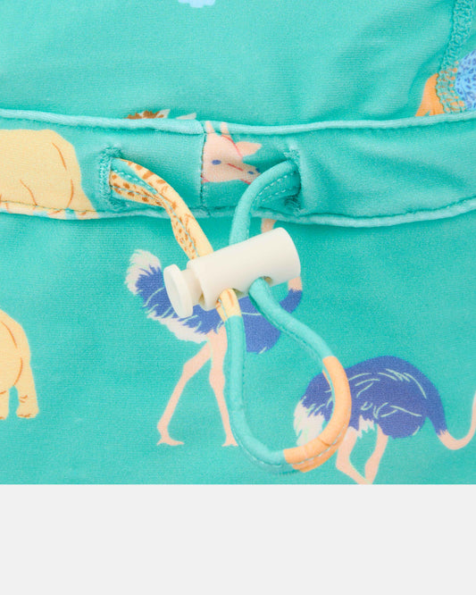 Swim Flap Cap - Congo Seagrass