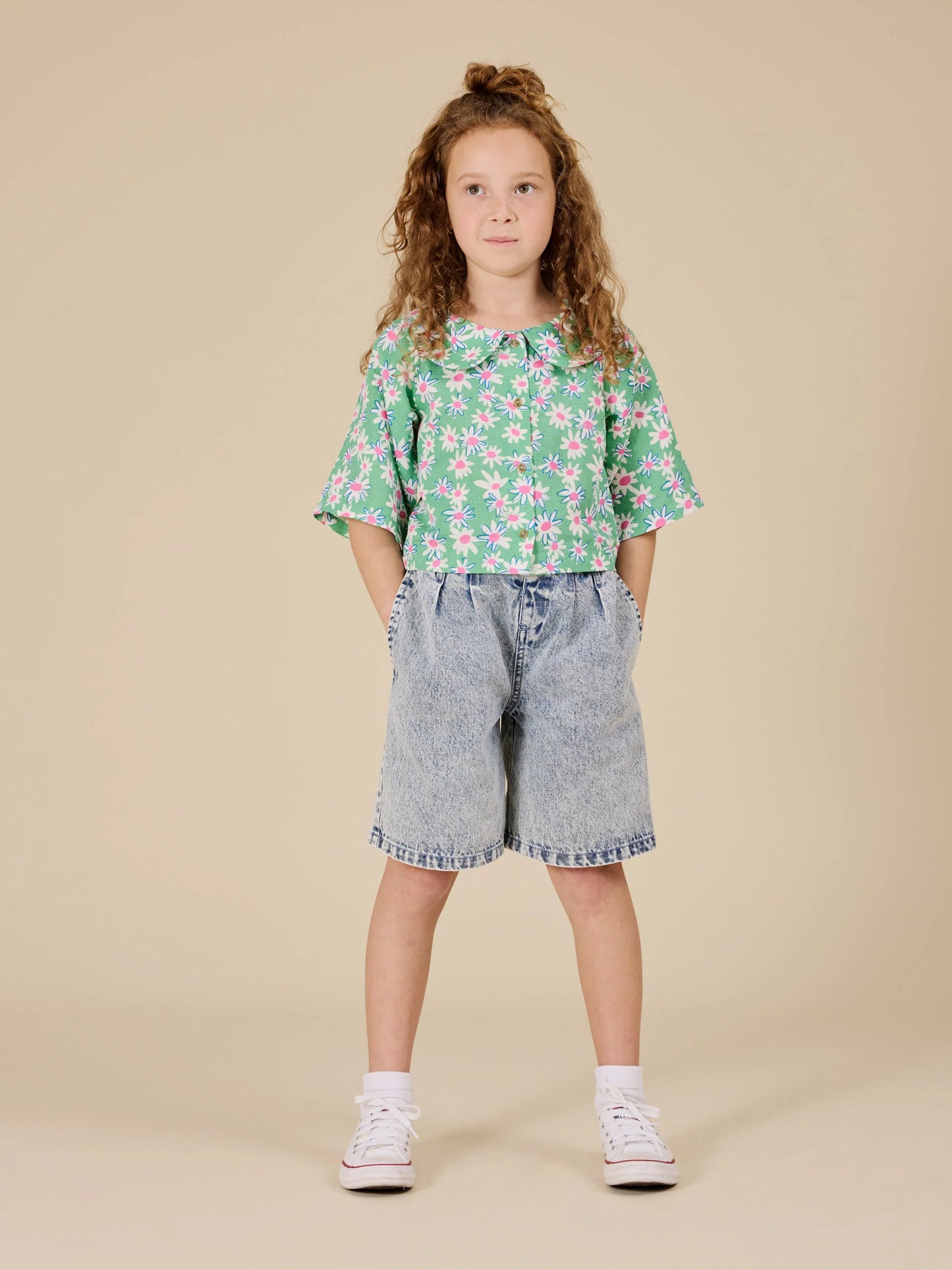 Kirby Relaxed Denim Shorts