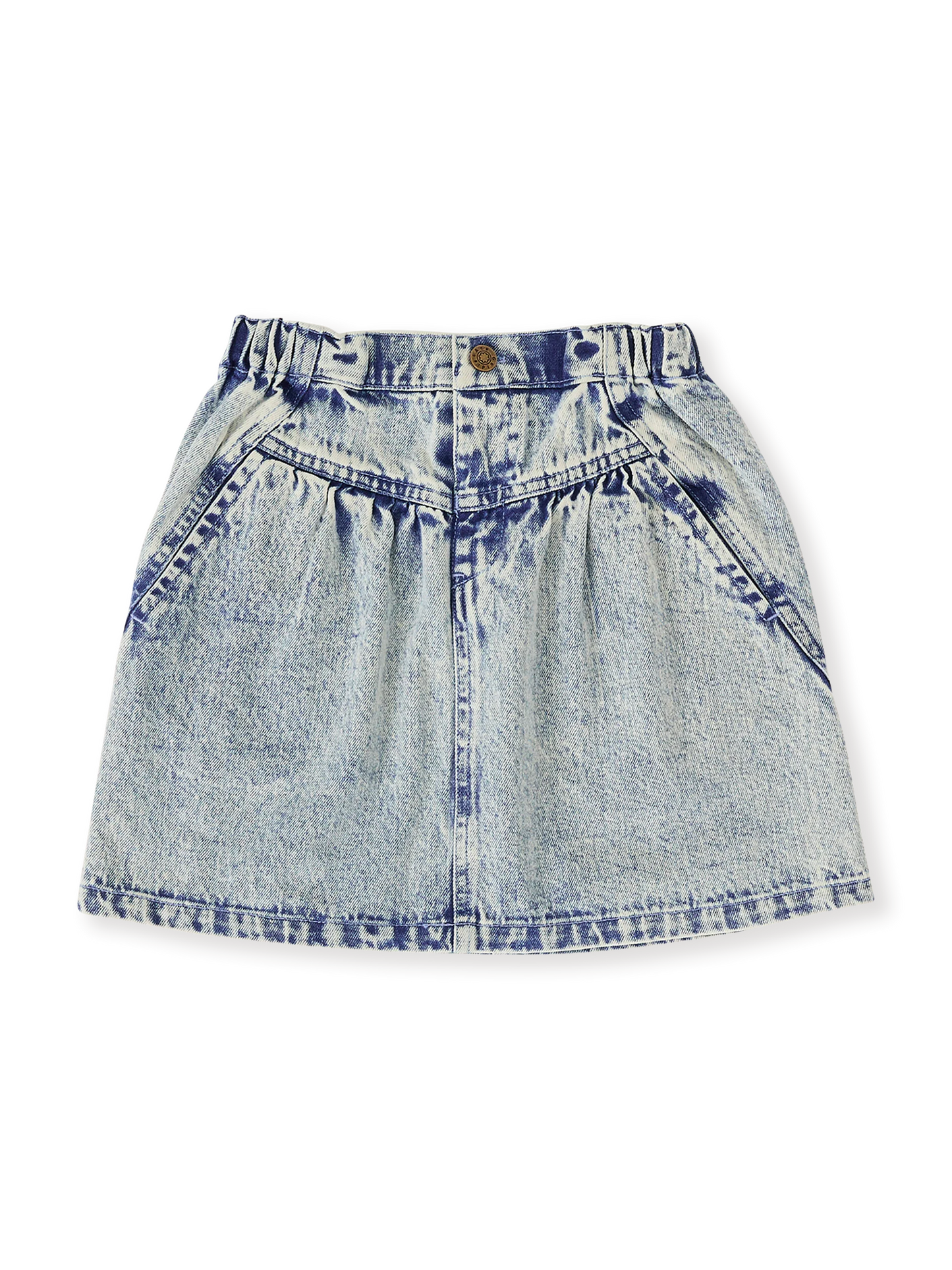 Esta A-Line Denim Skirt
