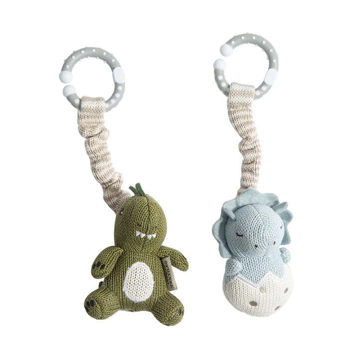 Stroller Toys 2pk - Dinosaurs
