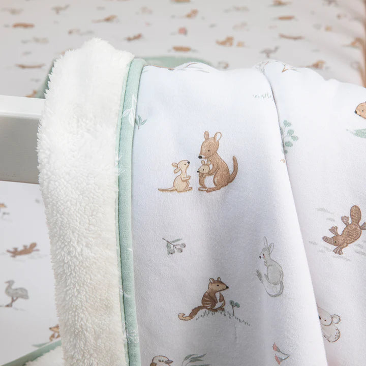 Sherpa Blanket - Australiana