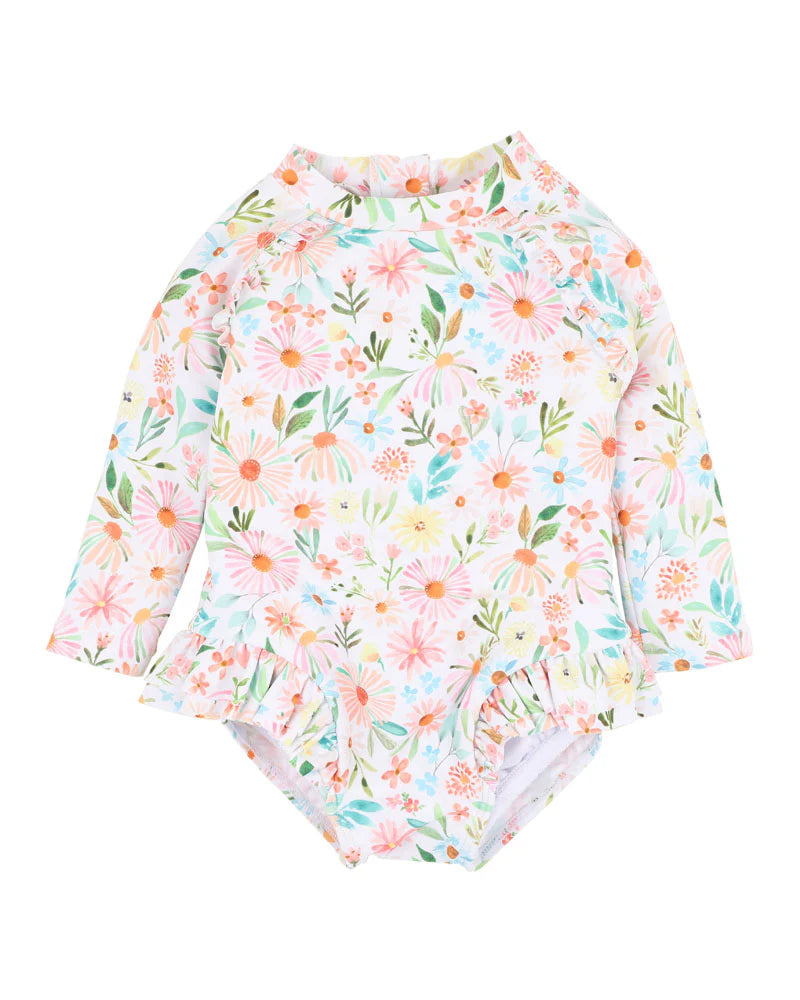 Eliana Sunsuit with Aqua Nappy