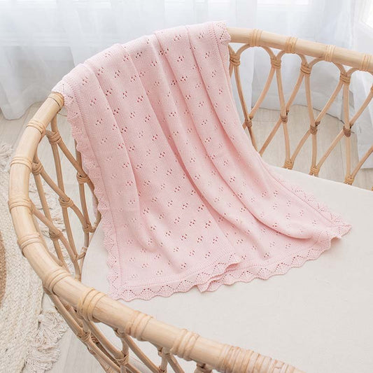 Heirloom Blanket - Blush