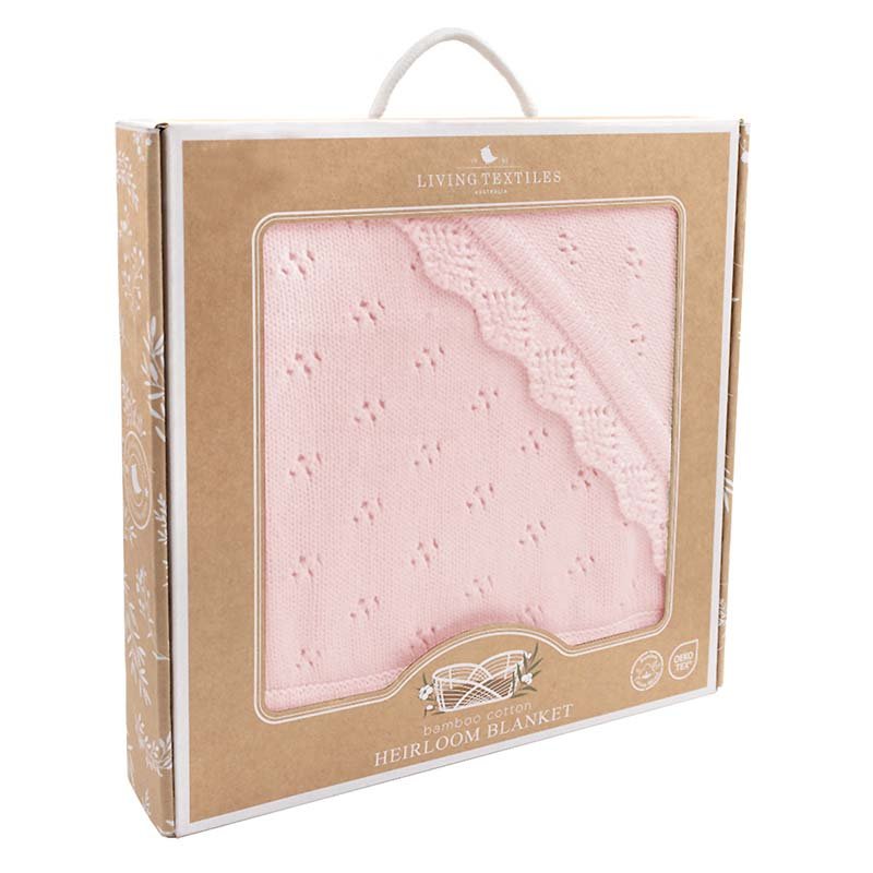 Heirloom Blanket - Blush