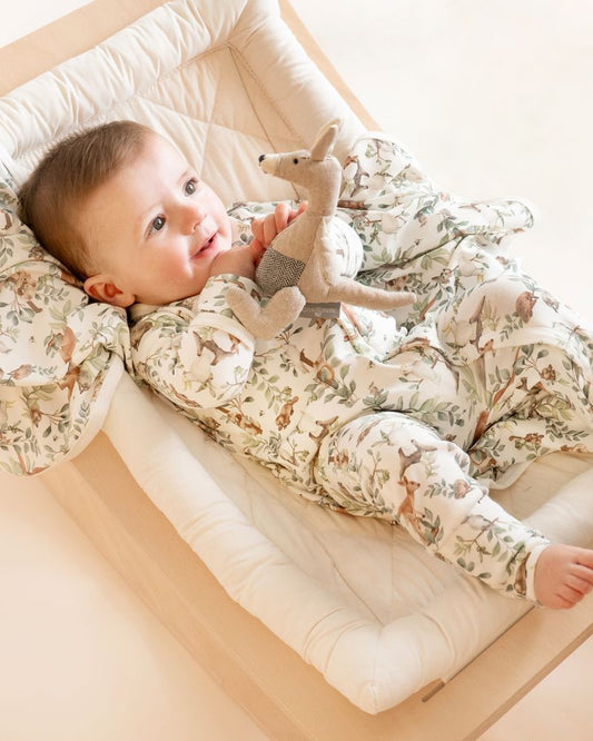 Organic Zipsuit Charlie - Australiana