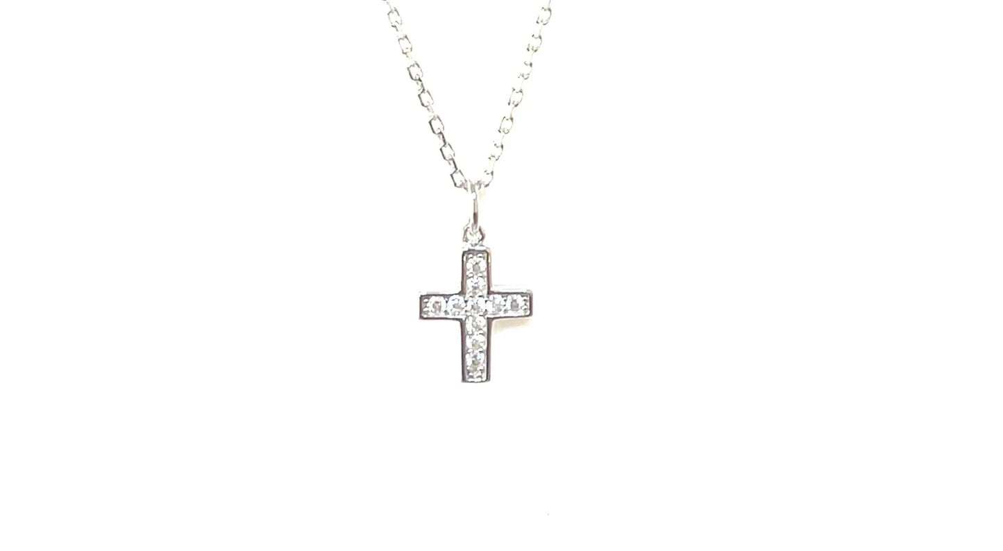 Celestial Faith Cross Necklace