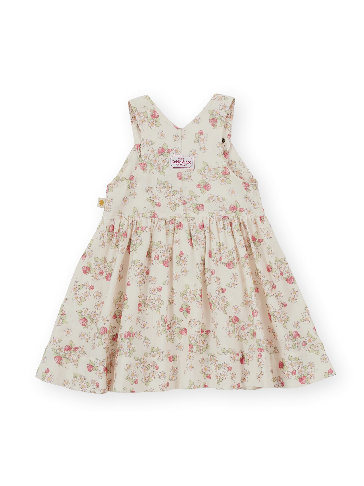 Strawberry Fields Pinafore Dress