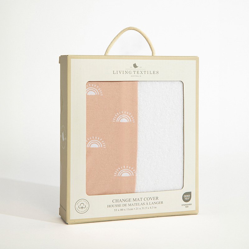 Organic Change Mat Cover - Bohemian Bliss