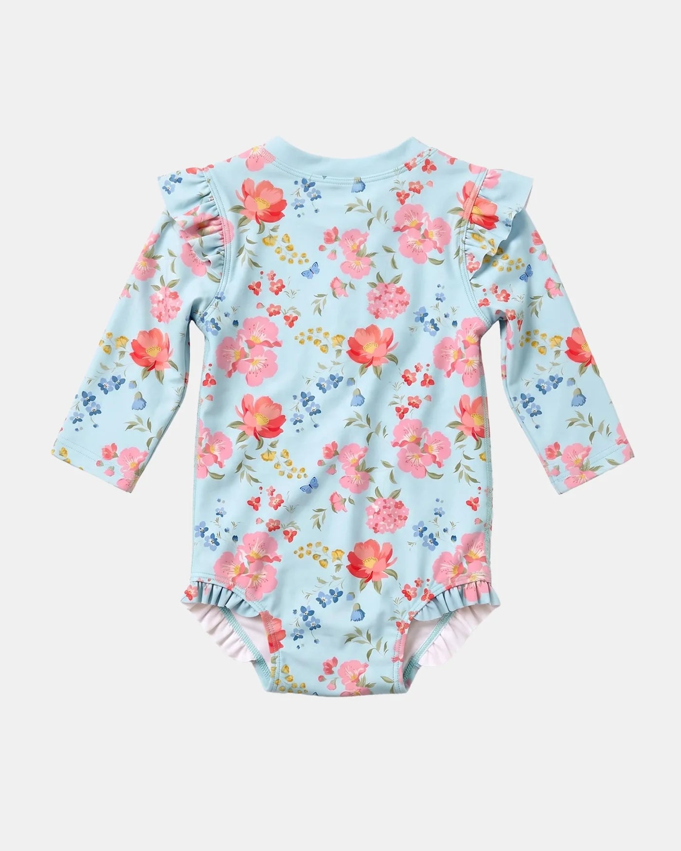 Swim Onesie Twinkle Aqua Garden