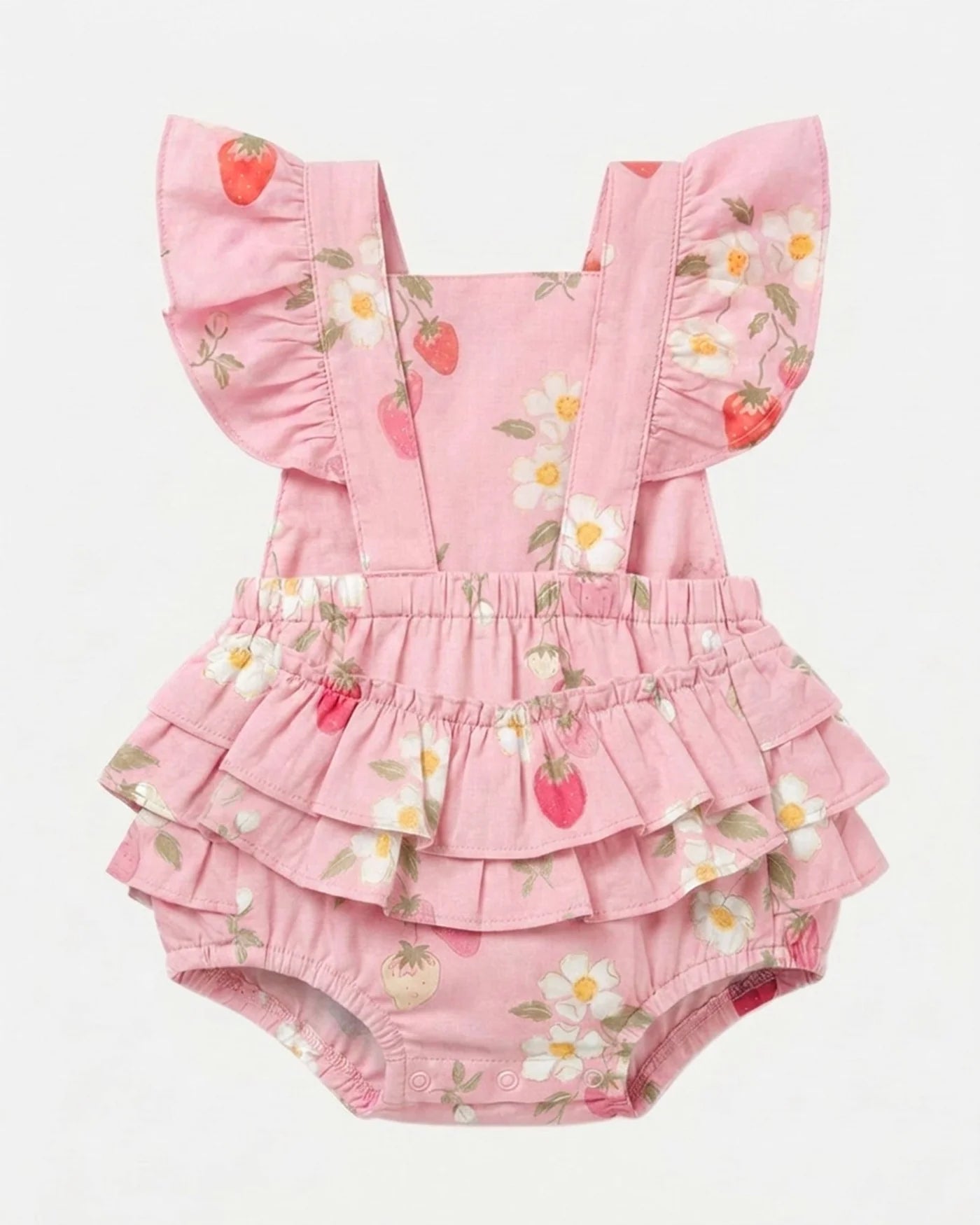 Baby Romper Strawberry Fields Blossom