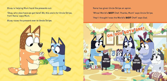 Bluey Christmas Swim Hardcover Book