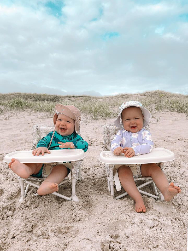 Portable Baby Chair - Desert Palm