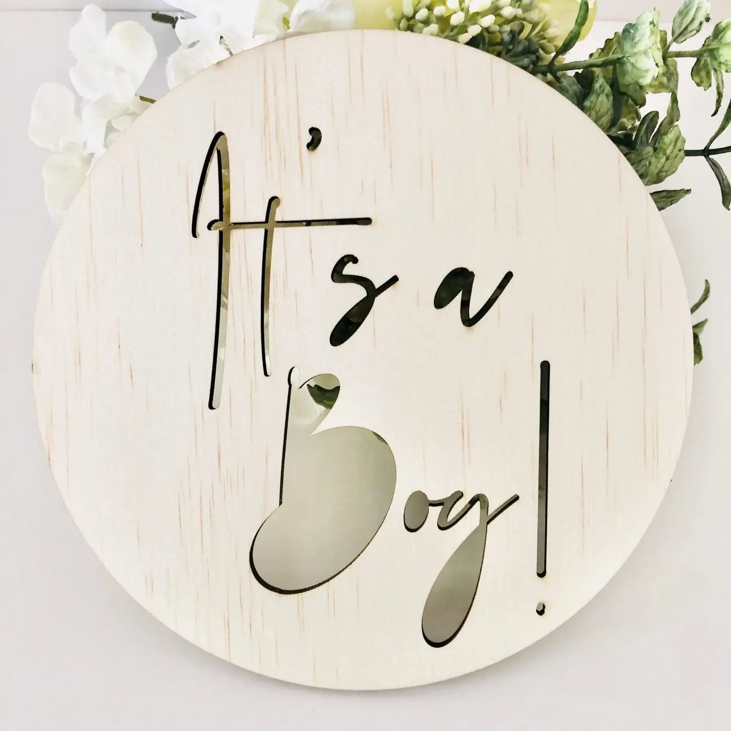 It's a Boy! Birth Announcement