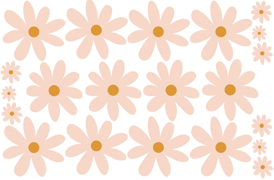Simple Daisy's Wall Decals
