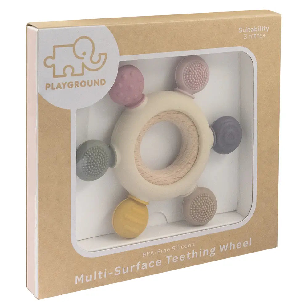 Teething Wheel - Rose