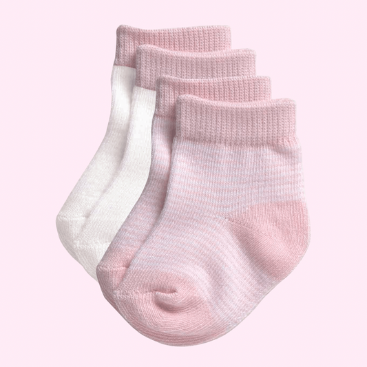 Preemie Socks 2pk - Pink