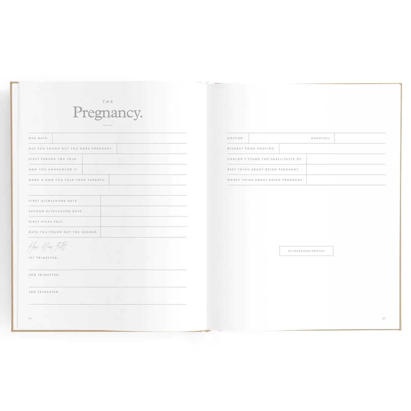 Baby Journal - Biscuit