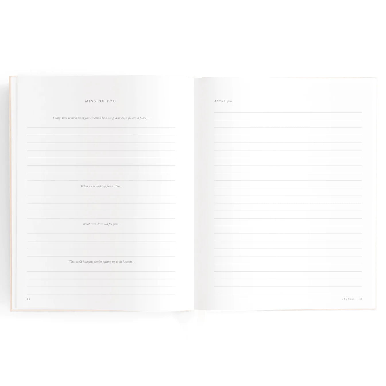 Forever In Our Hearts Journal