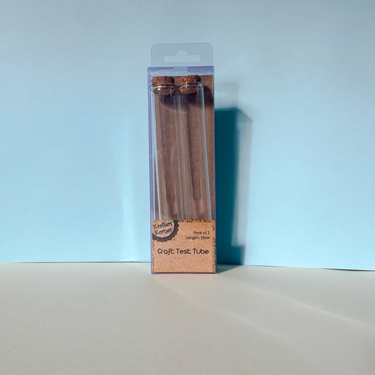 Glass Test Tube Large - 2 Pack