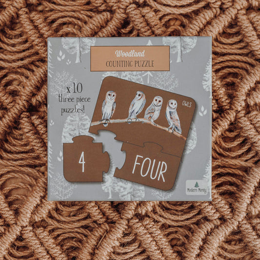 Counting Puzzle - Woodland