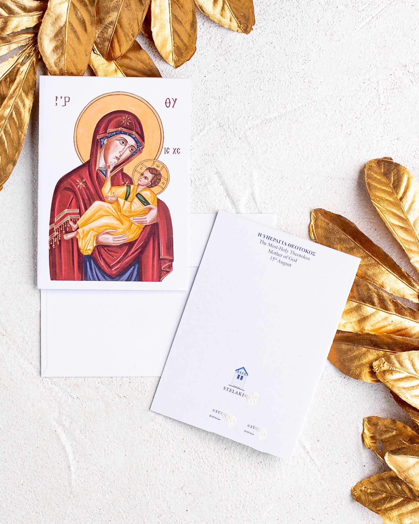 The Most-Holy Theotokos Greeting Card