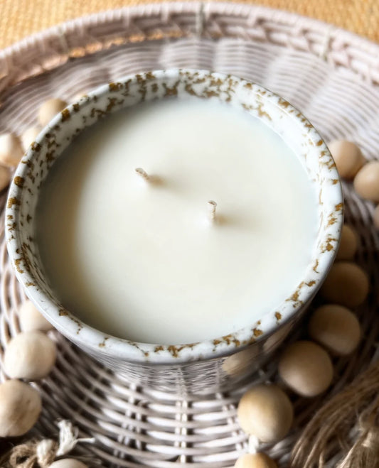 Ceramic Candle Jar - Australian Bush