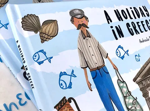 A Holiday in Greece Book - Hardcover