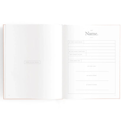 Baby Journal 3rd Edition - Rose