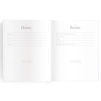 Baby Journal - Cloud Stripe