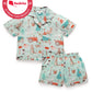 Farmyard Christmas Short Crinkle PJ Set