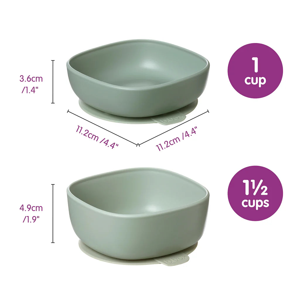 Suction Bowl Duo - Ocean