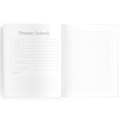 Baby Journal - Cloud Stripe