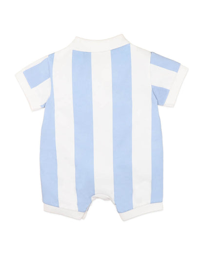 Max Stripe Rugby Romper 000-2Y