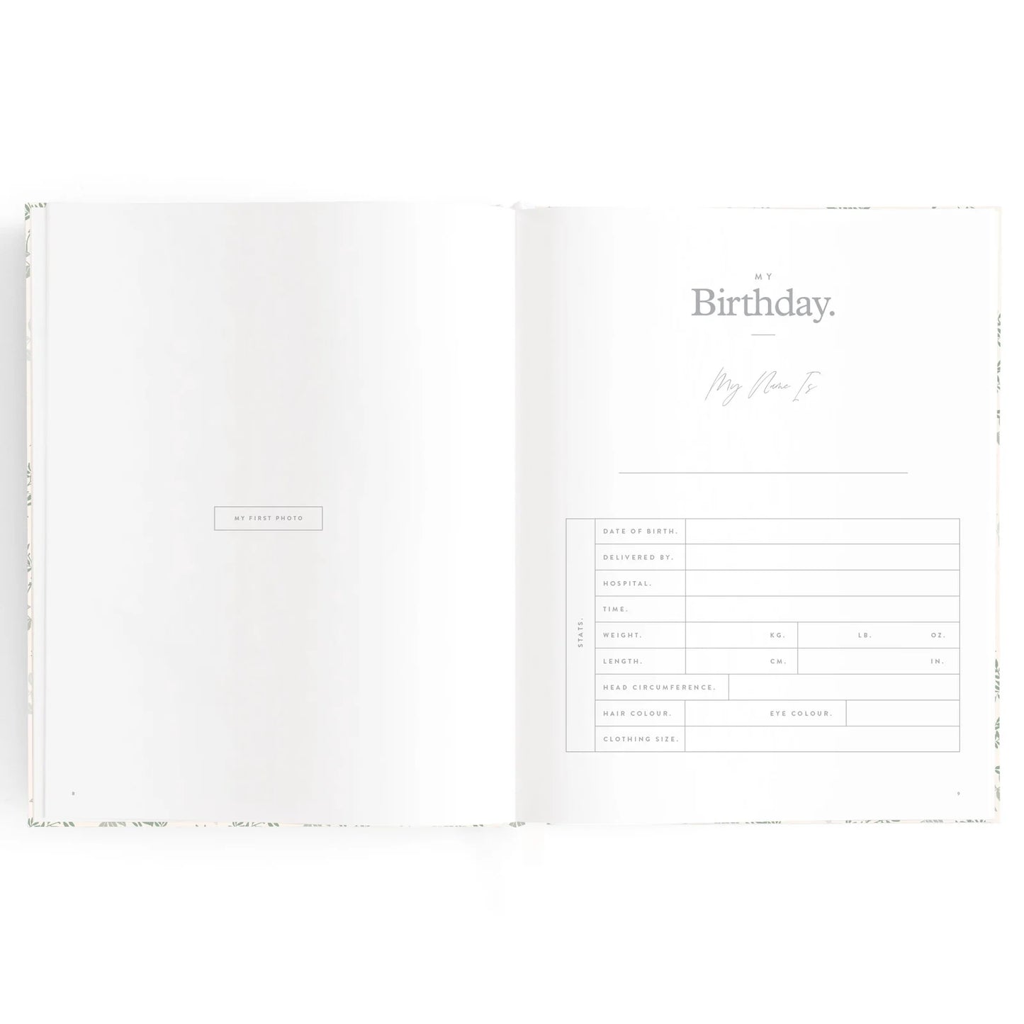 Baby Journal 3rd Edition - Cypress