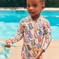 Dino Play Swim Shortie