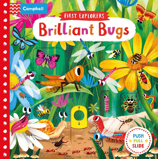 Brilliant Bugs - A Push, Pull and Slide Boardbook