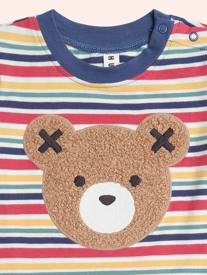 Furry Huxbear Vintage Stripe