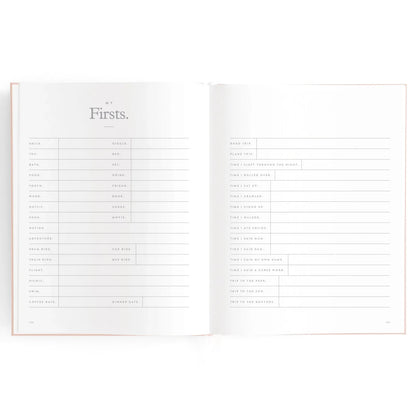 Baby Journal 3rd Edition - Rose