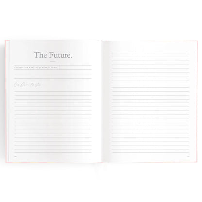 Baby Journal - Petal Stripe
